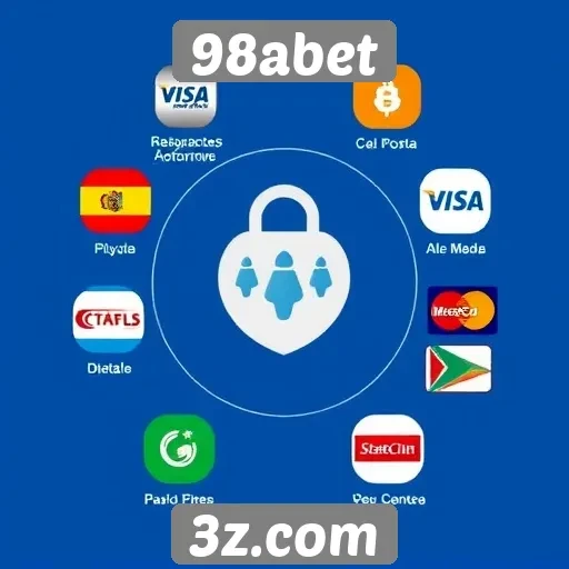 As opções de pagamento oferecidas pelo 98abet